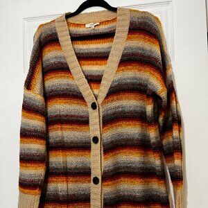 Easel Long Button Down Sweater *Wool*